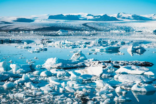 아이슬란드의 빙하 라군 — 스톡 사진