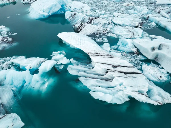 Glaciala lagunen på Island — Stockfoto