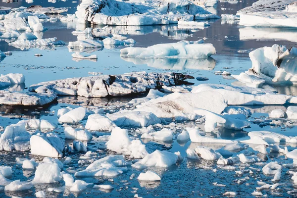 Glaciala lagunen på Island — Stockfoto