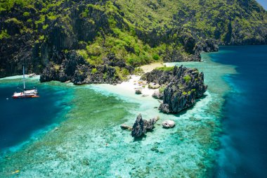 Filipinler El Nido muhteşem manzara