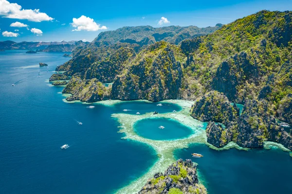 Espectacular paisaje de la isla de Coron en Filipinas — Foto de Stock