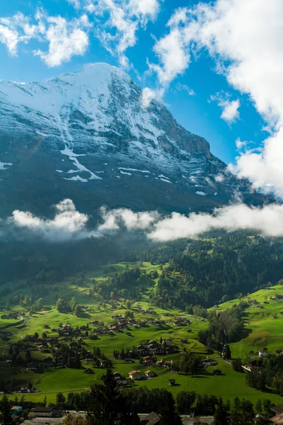 Eiger'in büyük kuzey duvarı — Stok fotoğraf