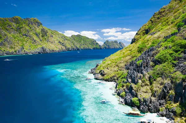 Espectacular paisaje de El Nido en Filipinas — Foto de Stock