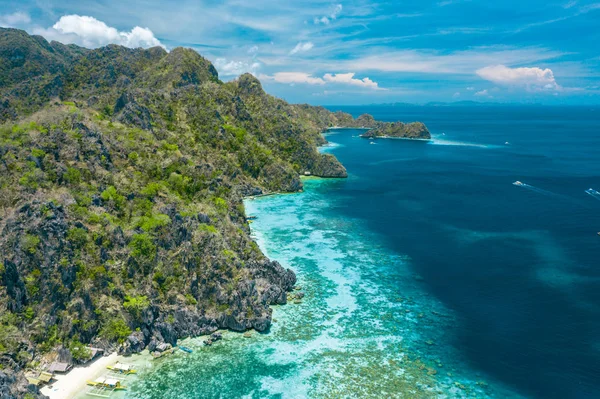 Paesaggio spettacolare dell'isola di Coron nelle Filippine — Foto Stock