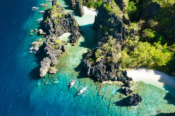Espectacular paisaje de El Nido en Filipinas — Foto de Stock