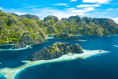 Filipinler Coron Adası muhteşem manzara