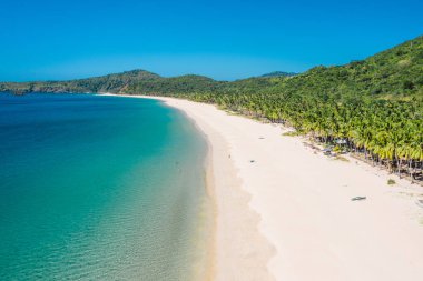 Filipinler 'de Nacpan Plajı
