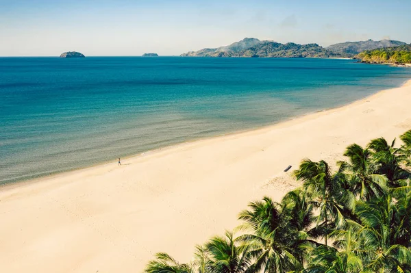 Spektakularne Duli plaży na Filipinach — Zdjęcie stockowe