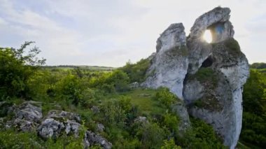 Polonya benzersiz Okiennik rock