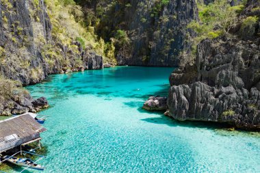 Filipinler Coron Adası muhteşem manzara