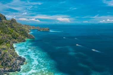 Filipinler Coron Adası muhteşem manzara