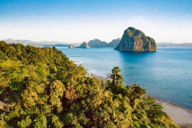 Filipinler El Nido muhteşem manzara