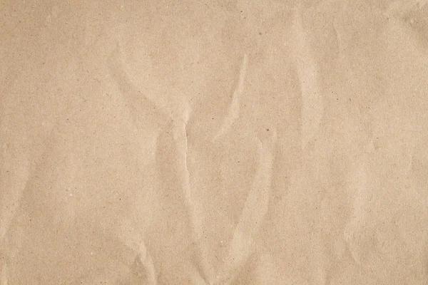 Переробка коричневого паперу зім'ята текстура, стара поверхня паперу для фону — стокове фото