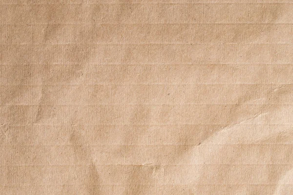 Recycle brown paper crumpled texture, Old paper surface for background — Stok Foto