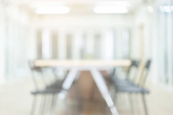 Abstract blurred background of the meeting table in the office — Stock Photo, Image