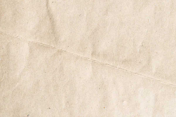 Riciclare Carta Marrone Struttura Stropicciata Vecchia Superficie Carta Sfondo — Foto Stock