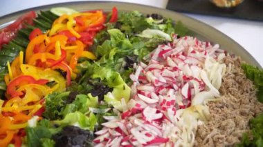 catering iş adamlarının açık büfe gıda şirket olay sırasında almak.