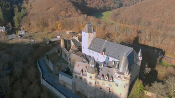 Allemagne vieux château de l'air — Video