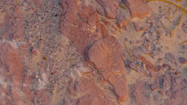 Mısır deseni güneşli havada renkli kanyon