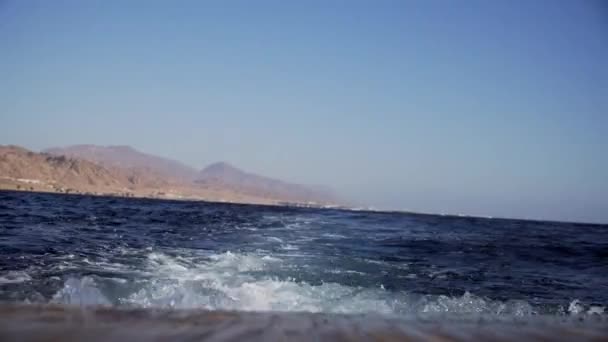 Египет Вид Корабля — стоковое видео