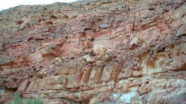Mısır Afrika çöl renkli Kanyon