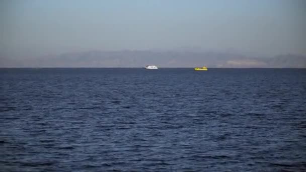 Egypten en vy från fartyget — Stockvideo