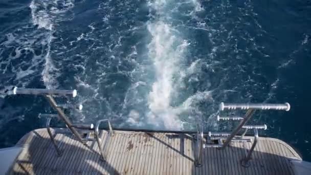 Ägypten ein Blick vom Schiff aus — Stockvideo
