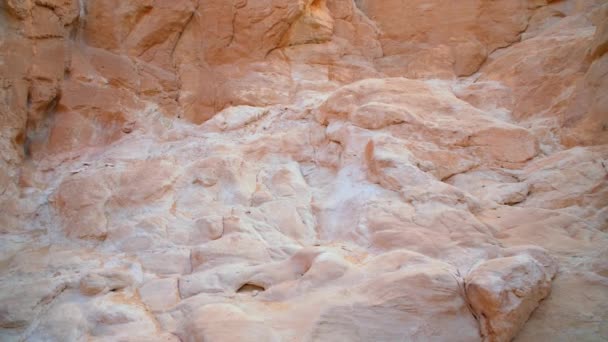 Egypte Afrique désert coloré canyon — Video