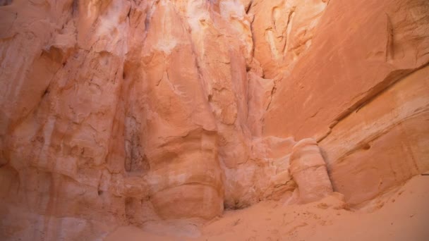 Egitto Africa deserto canyon colorato — Video Stock