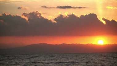 Mısır şafak Kızıldeniz.