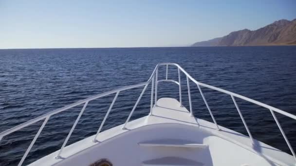 エジプト船からの眺め — ストック動画