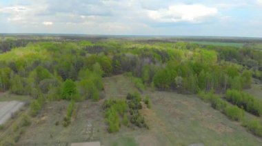 Beyaz Rusya hava fotoğrafçılığı ormanları ve alanları