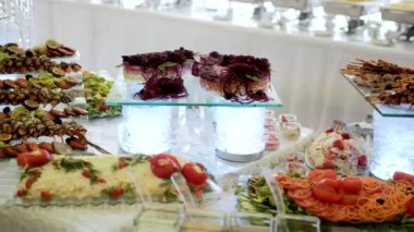Mutfak mutfak büfe akşam yemeği yemek kutlama parti kavramı yemek Catering