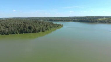 Dubrovskoe rezervuarı Belarus hava görüntüsü