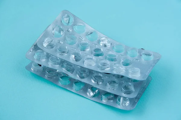 Ampollas vacías de píldoras — Foto de Stock