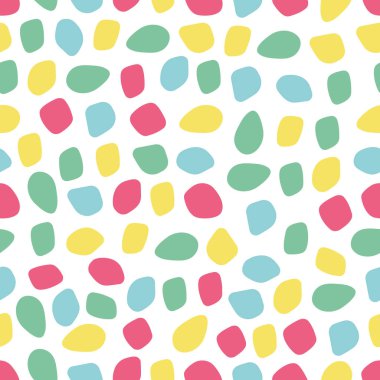 Soyut renkli vektör formları tasarım için desen