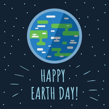 Dünya Günü konsepti.