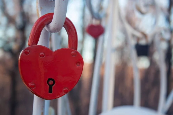 Bloqueo del corazón —  Fotos de Stock