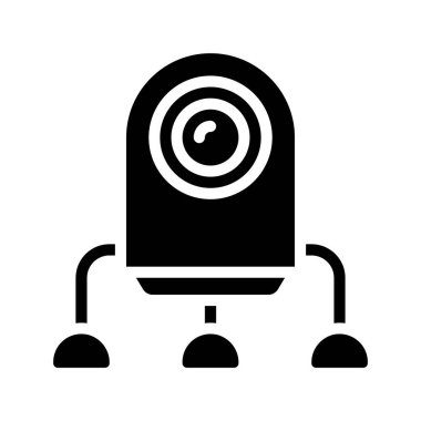 Nano Bot simgesi vektör çizimi