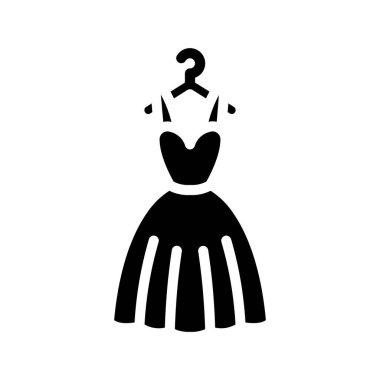 elbise simgesi vektör illüstrasyon tasarımı