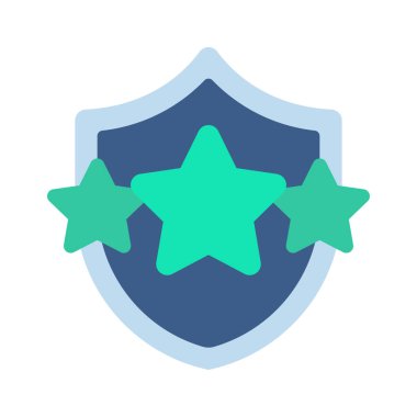 Yüksek Kalite Koruma Modern simgesinin vektör çizimi   