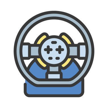 Direksiyon Denetleyicisi Web simgesi çizimi