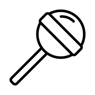 Lolipop ikon vektör illüstrasyon tasarımı 