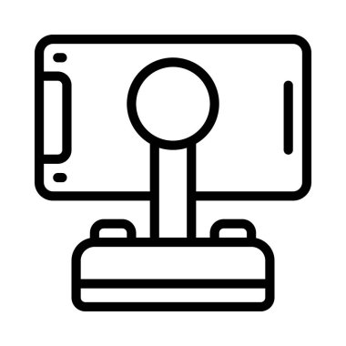 Mobil Joystick web simgesi vektör çizimi