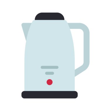 Kettle ağ simgesi vektör illüstrasyonu