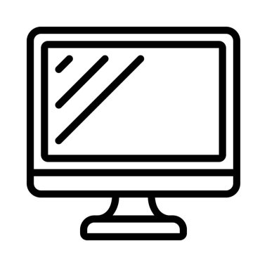 bilgisayar simgesi, vektör illüstrasyonu 