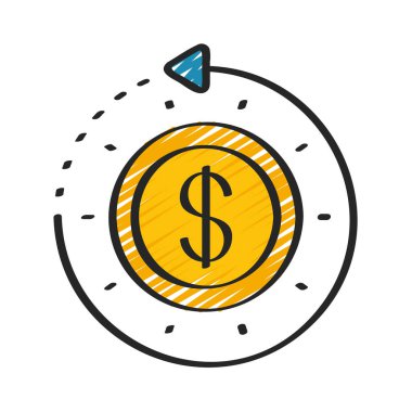 Dönüştürme web simgesi çizimi başına Öde