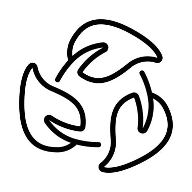 Ekoloji doğa simgesini düz biçimde bırakır 