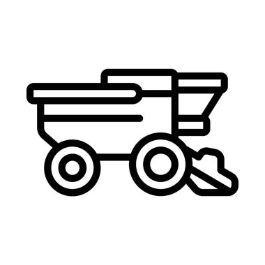 Hasat simgesi, vektör illüstrasyonunu birleştir 