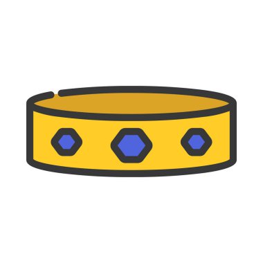 Bangel web simgesi vektör illüstrasyonu